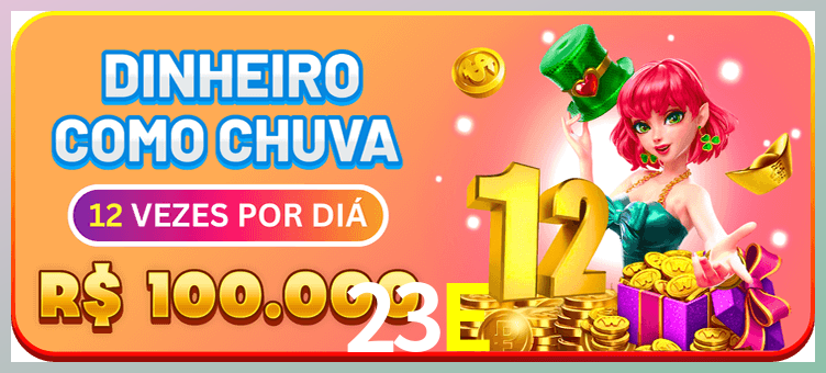 Aplicativo móvel 23E para iOS e Android